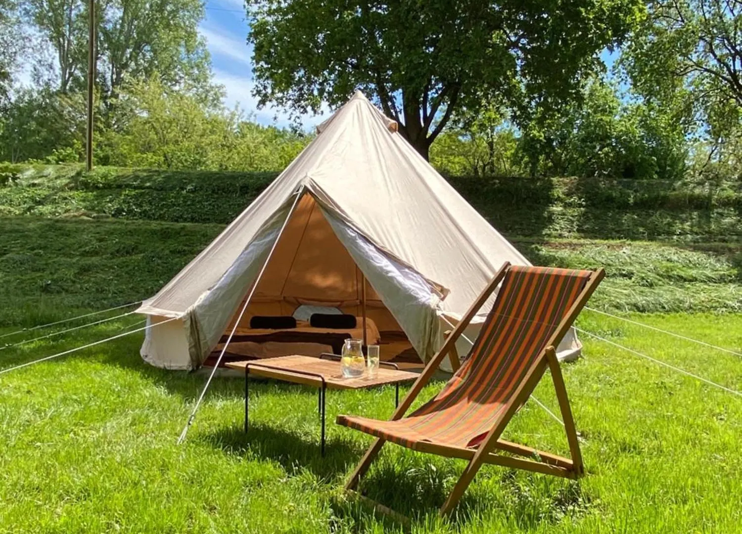 Tenda Glamping Medaglie D'Oro Casone Sanguinetto 豪华帐篷